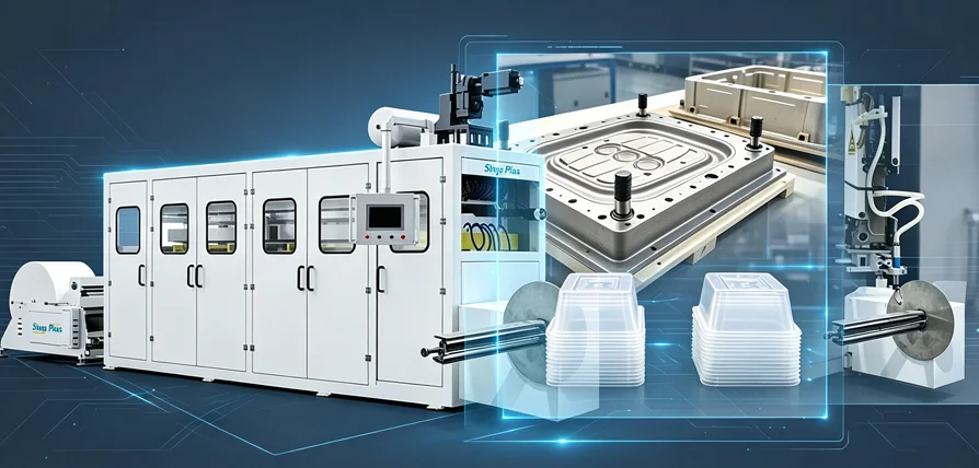 Plastic Thermoforming Machine